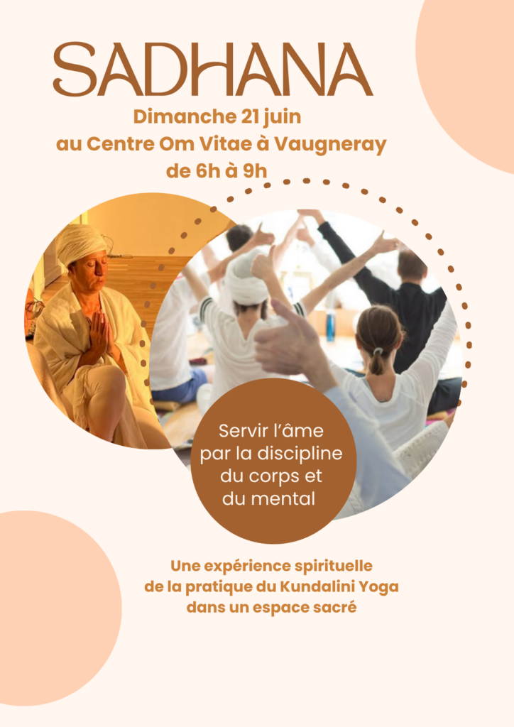 Sadhana de Kundalini Yoga à Vaugneray dans les Monts du lyonnais