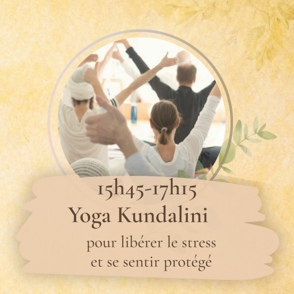 Séance de yoga kundalini pour libérer le stress et renforcer les ressources intérieures
