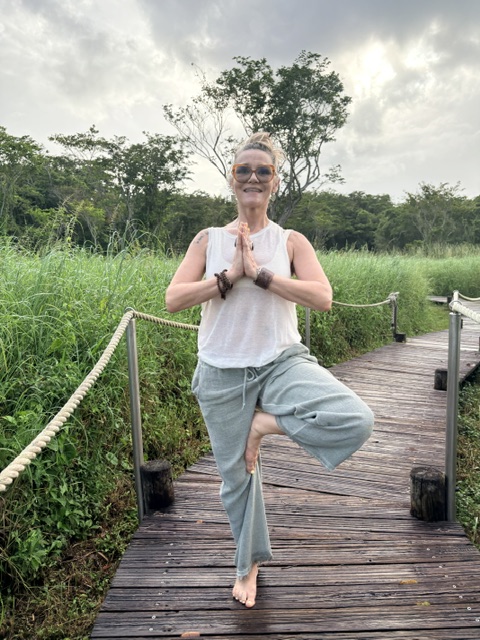 Cours de Yoga Hatha-Vinyasa Yang to Yin à Vaugneray dans les Monts du Lyonnais